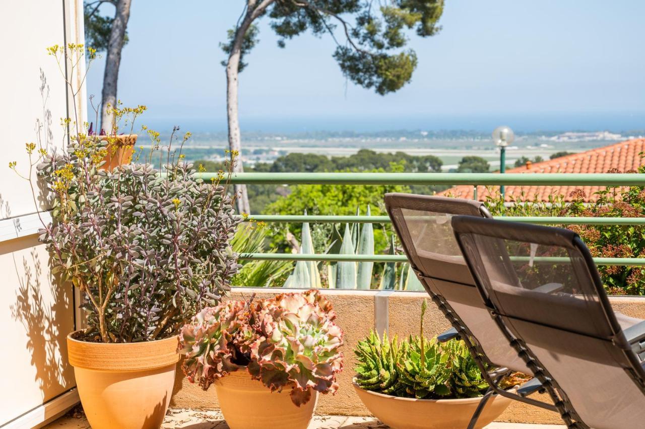 La Cle Vue Mer, Clim, Terrasse, Parking A Єр Екстер'єр фото